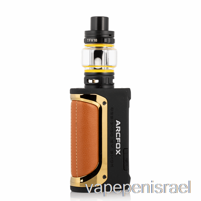 חד פעמי Vape Israel Smok Arcfox 230w Tc Start Kit Prism Gold